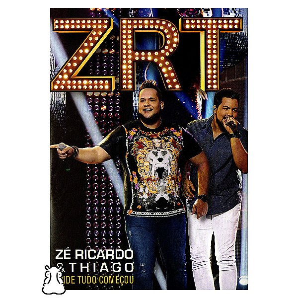 DVD Zé Ricardo & Thiago Onde Tudo Começou Ao Vivo Promo - Hm