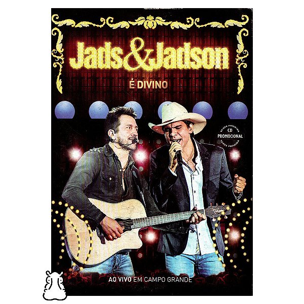 CD Jads & Jadson - É Divino - Promocional - Hm