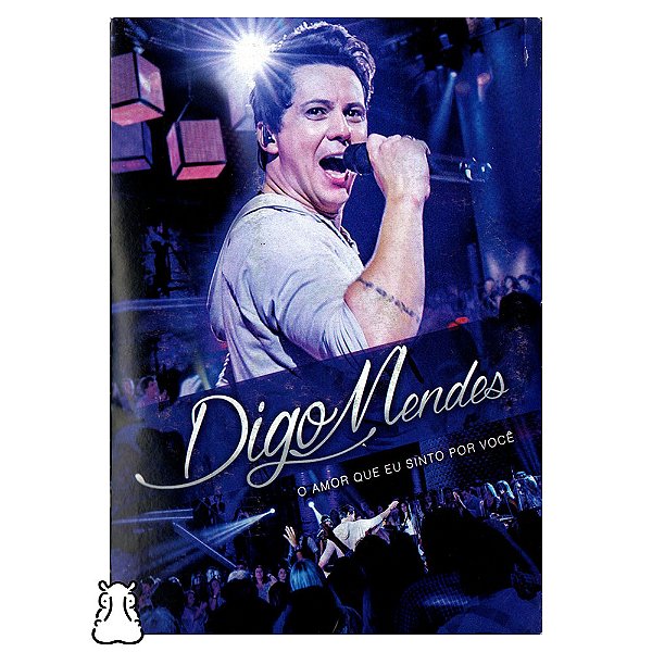 CD + DVD Digo Mendes O Amor Que Eu Sinto Por Você Promo - Hm