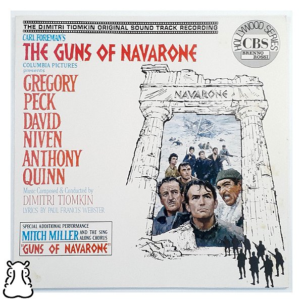 LP Trilha Filme Dimitri Tiomkin Guns Of Navarone Vinil - Hm