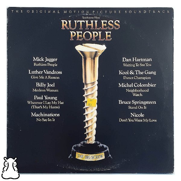 LP Trilha Filme Ruthless People Vinil Importado 1983 - Hm