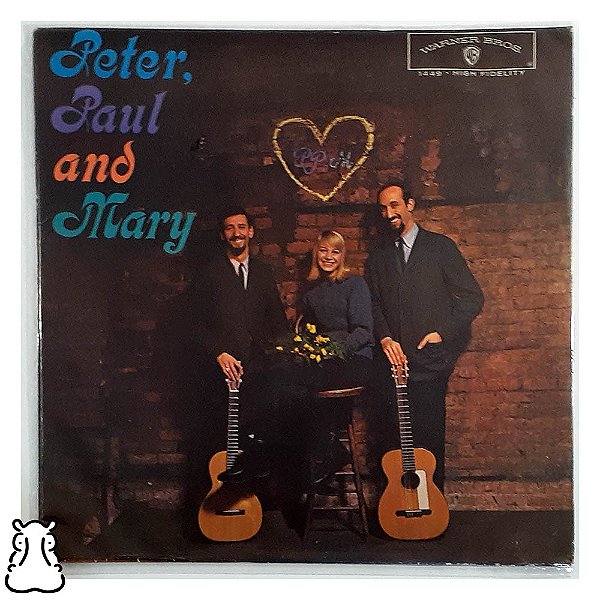LP Peter, Paul Mary Five Hundred Miles Vinil Mono Leia - Hm