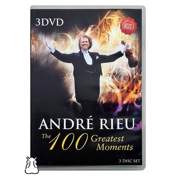 DVD André Rieu - The 100 Greatest Moments - 3 DVDs - Hm