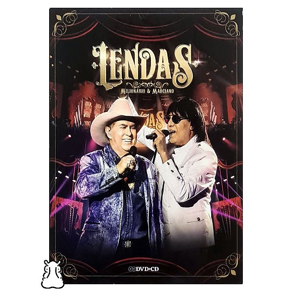 DVD + CD Milionário & Marciano - Lendas - 2016 - Hm