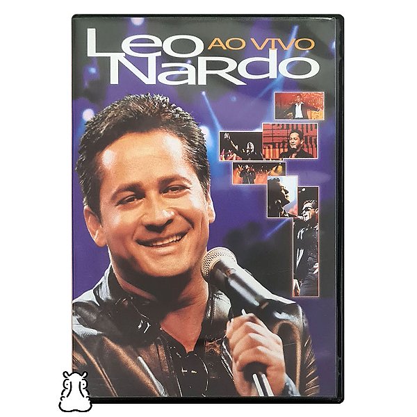 DVD Leonardo - Ao Vivo - Show Tempo - 1999 - Hm