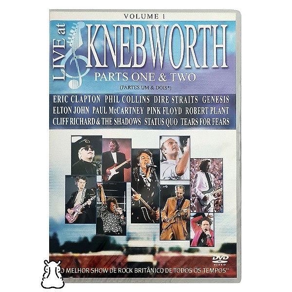 DVD Live At Knebworth Parts One & Two Vol 1 - Lacrado - Hm