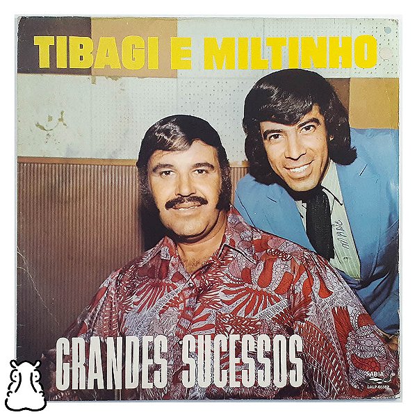 LP Tibagi e Miltinho - Grandes Sucessos - Vinil 1991 - Hm