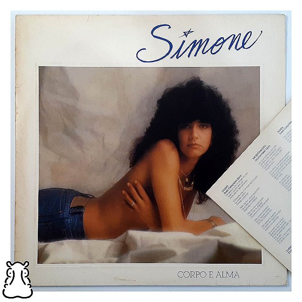 LP Simone - Corpo e Alma - Disco Vinil 1981 Encarte - Hm