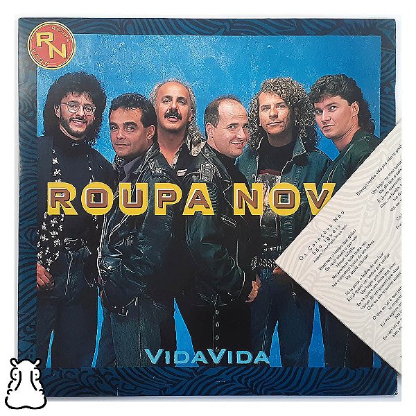 LP Roupa Nova - Vida Vida - Disco de Vinil 1994 Encarte - Hm