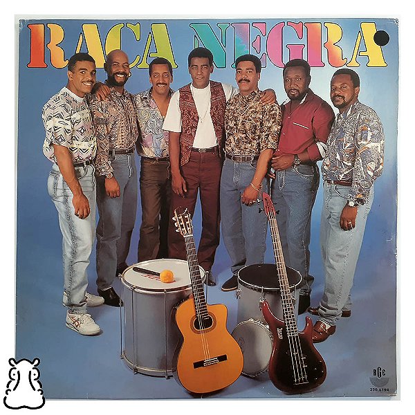 LP Raça Negra - Oi - 1992 Disco Vinil - Hm