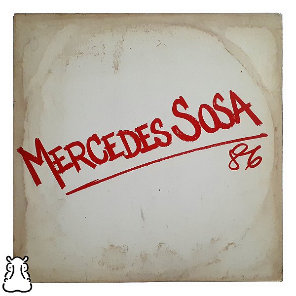 LP Mercedes Sosa - Mercedes Sosa 86 Disco de Vinil 1986 - Hm