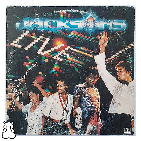 LP The Jacksons - Live - Disco de Vinil Duplo 1993 - Hm