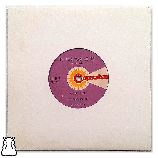 Compacto Guto - To Tan Tan Te Te Disco de Vinil 1973 - Hm