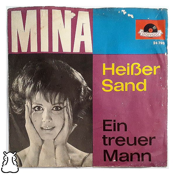 Compacto Mina - Heißer Sand Vinil Mono Importado 45 RPM - Hm