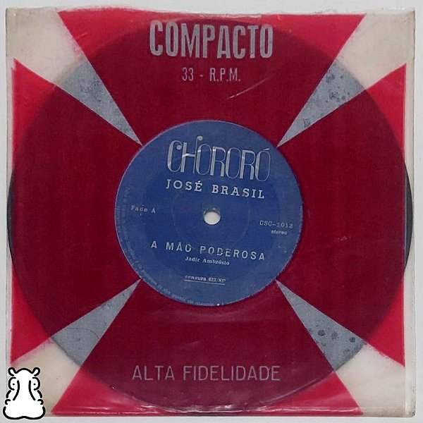 Compacto José Brasil Mão Poderosa Drama Singular Vinil - Hm