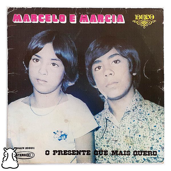 Compacto Marcelo e Marcia Presente Que Mais Quero Vinil - Hm