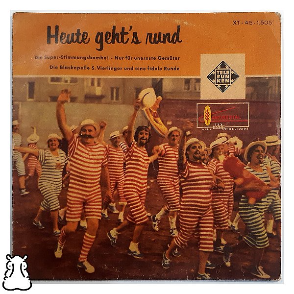 Compacto Die Blaskapelle Heute Geht's Rund Vinil 45 RPM - Hm