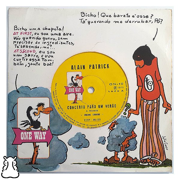Compacto Alain Patrick Concerto Para Um Verão Vinil 1972- Hm