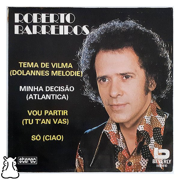 Compacto Roberto Barreiros - Tema De Vilma - Vinil 1976 - Hm