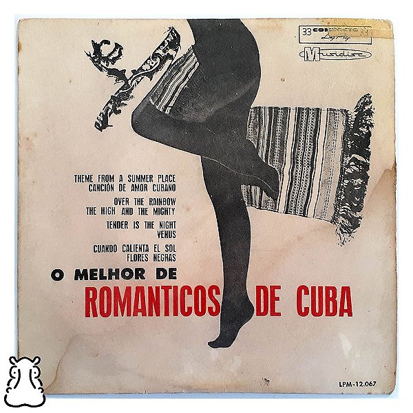 Compacto O Melhor de Orquestra Românticos de Cuba Vinil - Hm