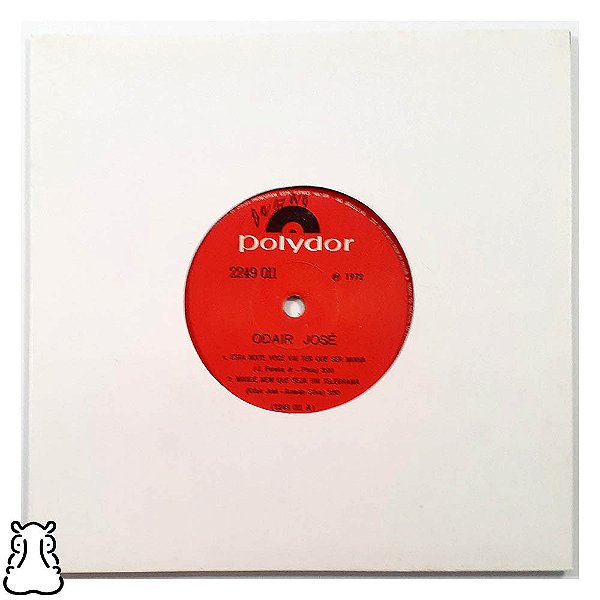 Compacto Odair José Esta Noite Você Vai Ser Minha Vinil - Hm