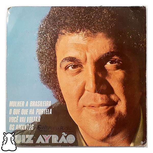 Compacto Luiz Ayrão - Mulher a Brasileira - Vinil 1977 - Hm
