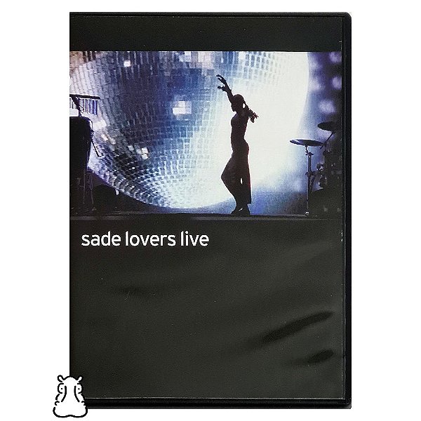 DVD Sade - Lovers Live - 2002 - Hm