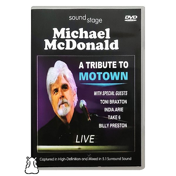 DVD Michael McDonald - Tribute To Motown - Live - Hm