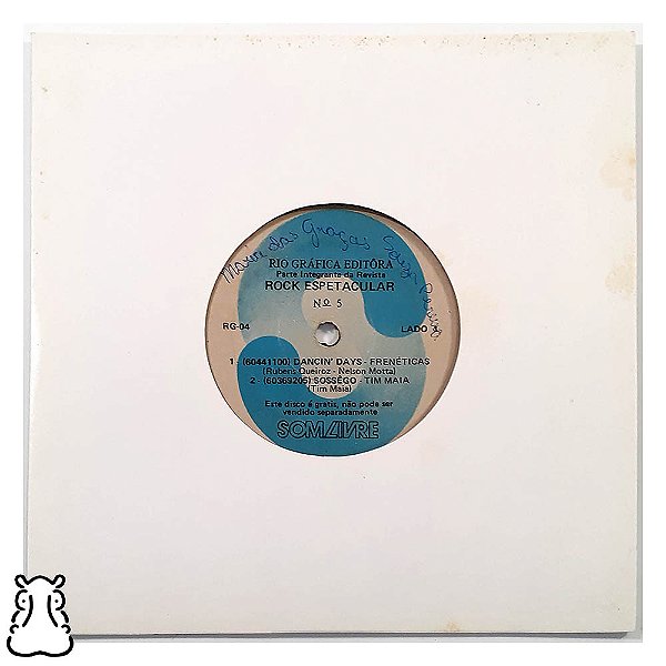 Compacto Rock Espetacular Nº 5 - Disco de Vinil - Hm