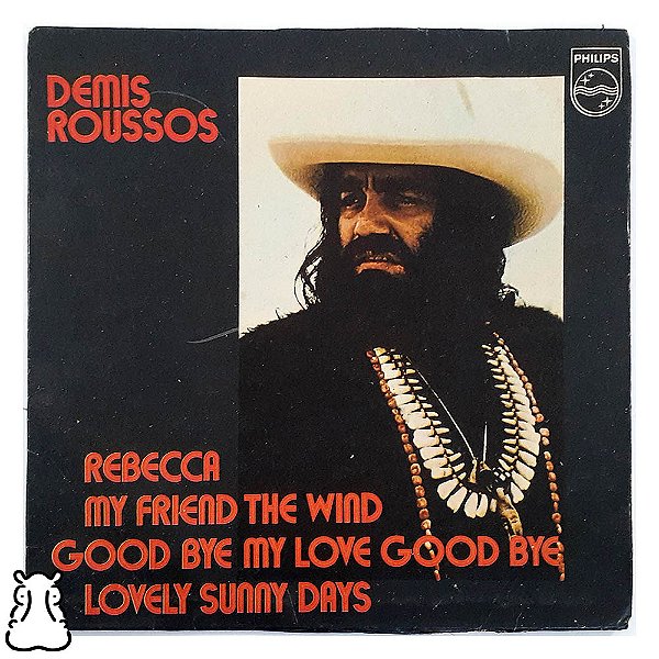 Compacto Demis Roussos - Rebecca - Disco de Vinil 1973 - Hm