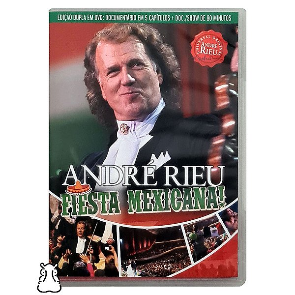 DVD André Rieu - Fiesta Mexicana! - Duplo - Hm