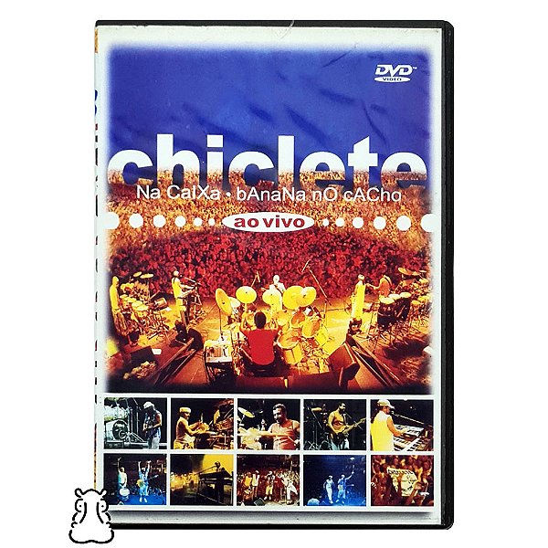 Dvd Chiclete Com Banana - Na Caixa No Cacho - Ao Vivo - Hm