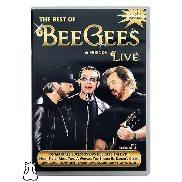 Dvd Bee Gees - The Best Of Bee Gees & Friends Live - Hm
