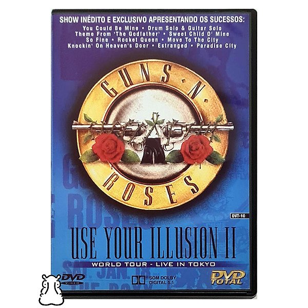 Dvd Guns N' Roses - Use Your Illusion II Live In Tokyo - Hm