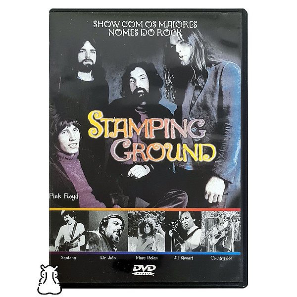 Dvd Stamping Cround Festival - Pink Floyd Santana Flock - Hm