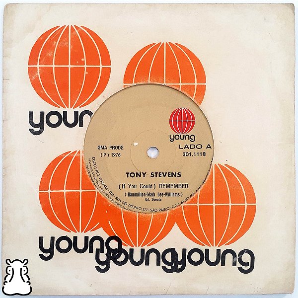 Compacto Tony Stevens If You Could Remember Vinil 1976 - Hm