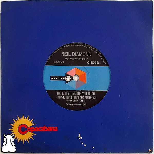 Compacto Neil Diamond Until Its Time For You to Go Vinil- Hm