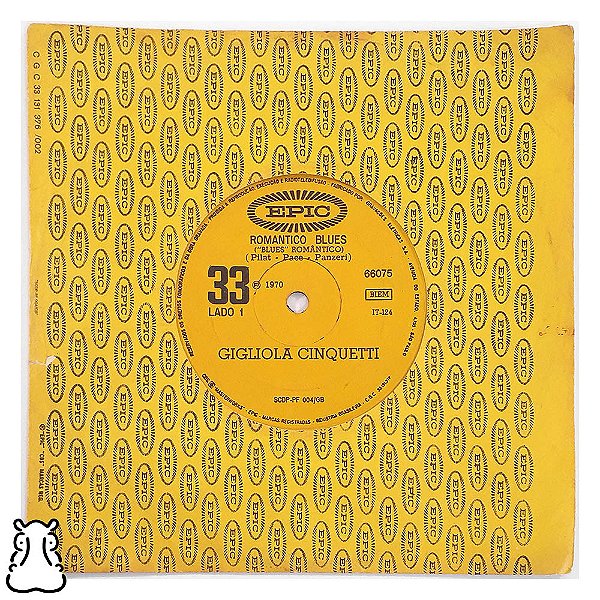 Compacto Gigliola Cinquetti Romantico Blues Vinil 1970 - Hm