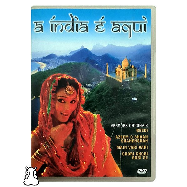 CD + DVD A Índia é Aqui - Beedi Azeem Shaan Shahenshah - Hm
