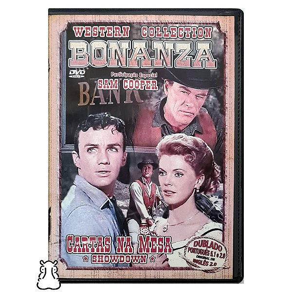 DVD Série Bonanza - Cartas Na Mesa - Hm