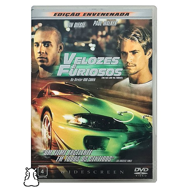 DVD Filme Velozes e Furiosos - Edição Envenenada - Hm