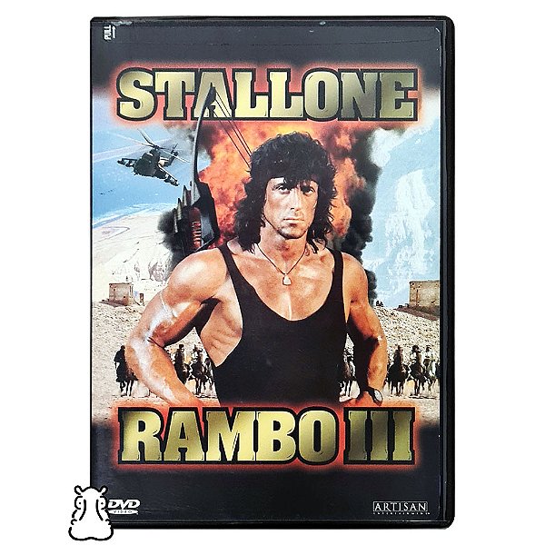 DVD Filme Rambo III - Sylvester Stallone - Importado - Hm
