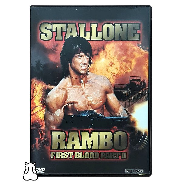 DVD Filme Rambo - First Blood Part II - Importado - Hm