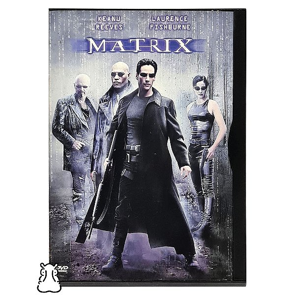 DVD Filme Matrix - Keanu Reeves - Laurence FishBurne - Hm