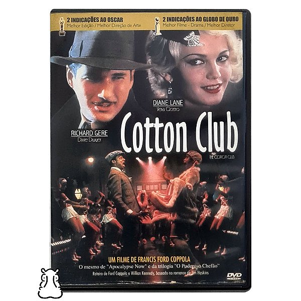 DVD Filme Cotton Club - Richard Gere - Diane Lane - Hm