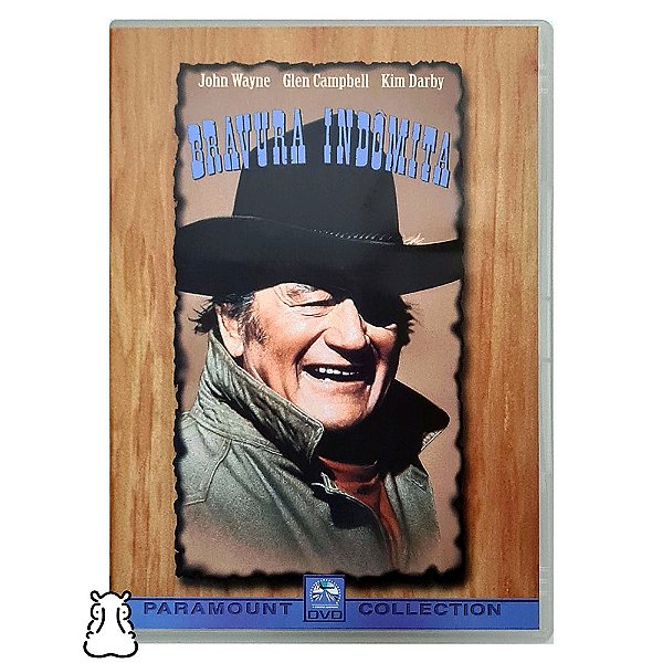 DVD Filme Bravura Indômita - John Wayner Glen Campbell - Hm