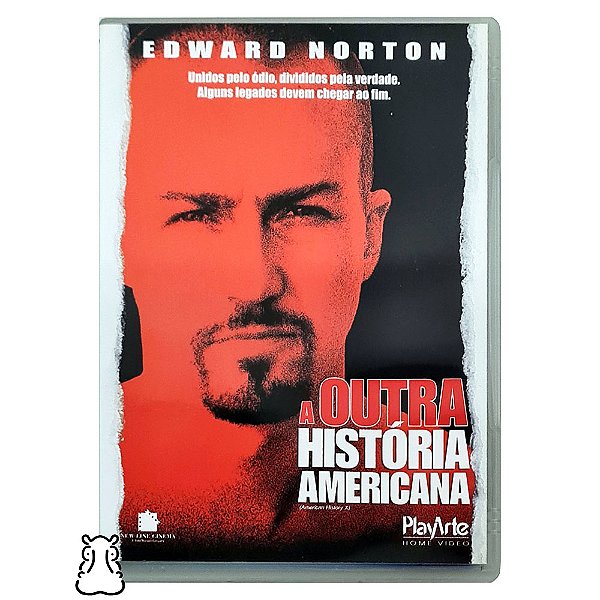 DVD Filme A Outra História Americana - Edward Norton- Hm
