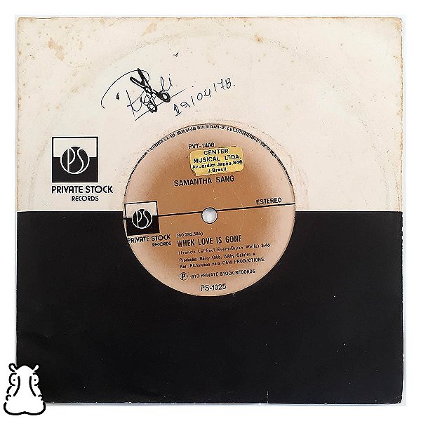 Compacto Samantha Sang Emotion When Love Is Gone Vinil - Hm