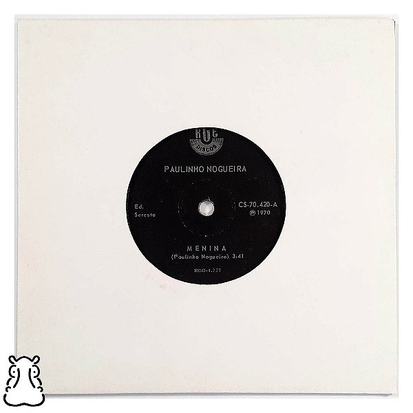 Compacto Paulinho Nogueira Menina Contracanto Vinil 1970- Hm