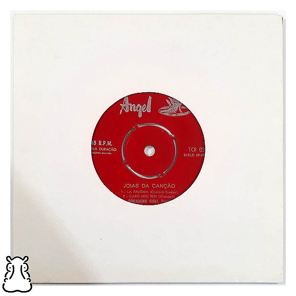 Compacto Beniamino Gigli - Joias da Canção Vinil 45 RPM - Hm